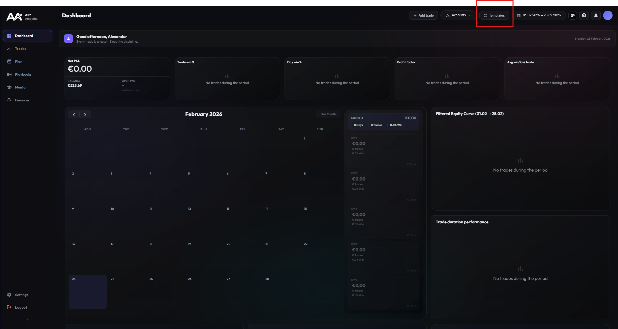 Dashboard Overview